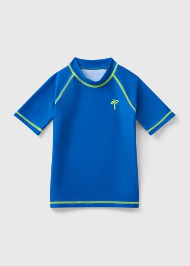 Boys Blue Rash Vest (1-7yrs)