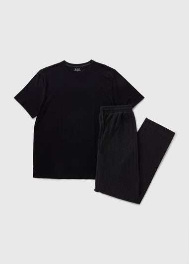 Black Basic Pyjama Set