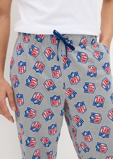 NFL Shield Grey Pyjama Bottoms