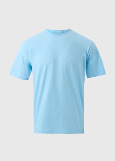 Blue Essential Crew Neck T-Shirt