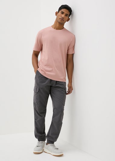 Pink Essential Crew Neck T-Shirt