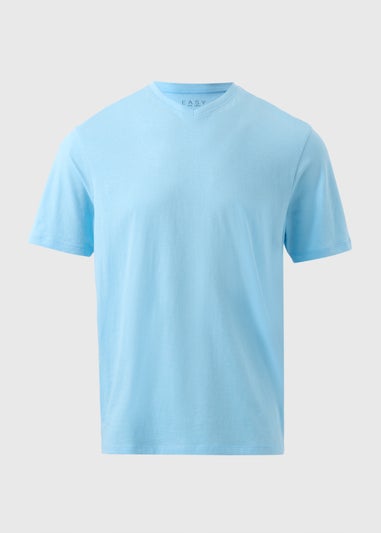 Blue Essential V-Neck T-Shirt