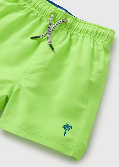 Boys Lime Swim Shorts (1-7yrs)