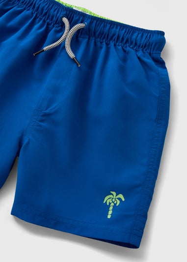 Boys Blue Swim Shorts (1-7yrs)