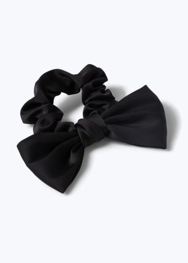 Muse Bow Scrunchie Black