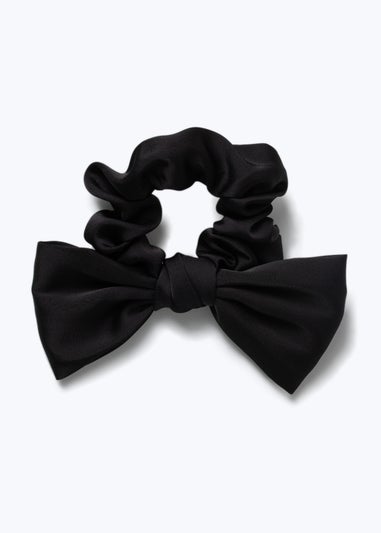 Muse Bow Scrunchie Black