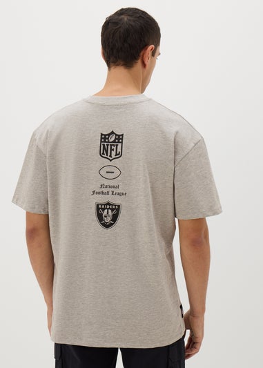 NFL Raiders Grey T-Shirt