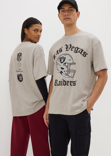 NFL Raiders Grey T-Shirt