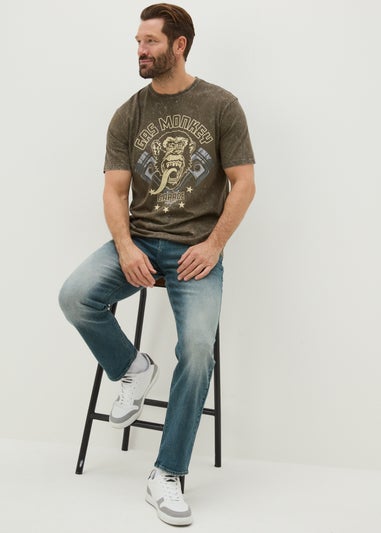 Gas Monkey Khaki T-Shirt