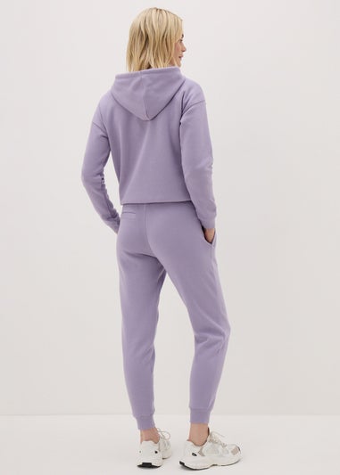 Lilac Cuffed Jogging Bottoms