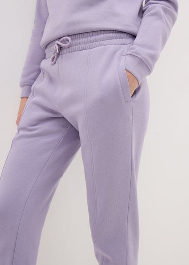 Lilac Cuffed Jogging Bottoms