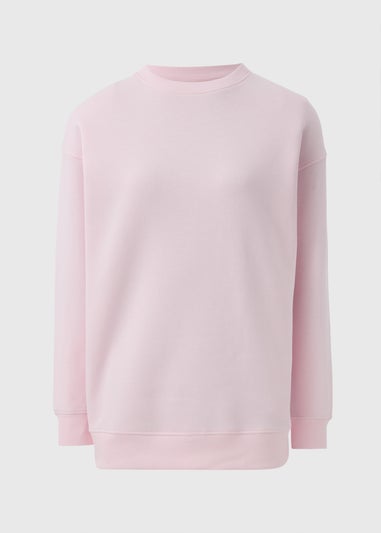 Pink Longline Sweatshirt