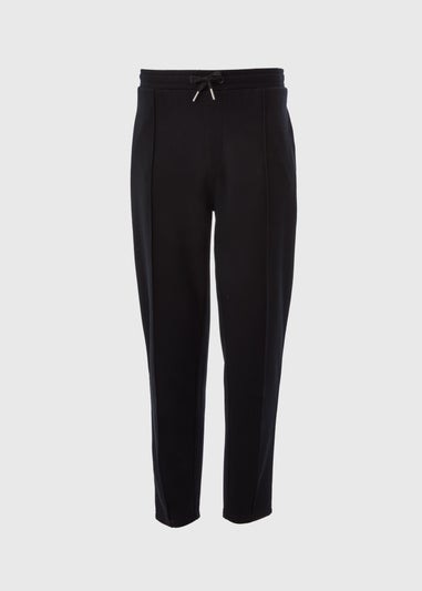 Black Tapered Jogging Bottoms