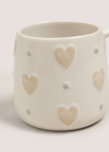 Neutral Heart Mug