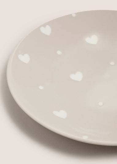 Neutral Heart Side Plate