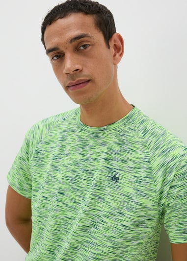 Souluxe Lime Space Dye T-Shirt