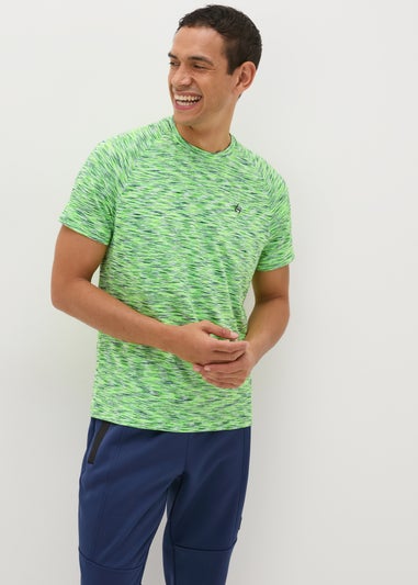 Souluxe Lime Space Dye T-Shirt