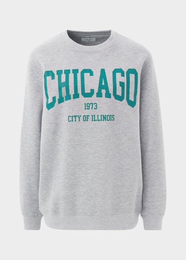 Grey Chicago Sweatshirt