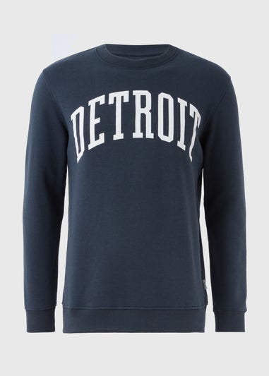 Navy Detroit Sweatshirt