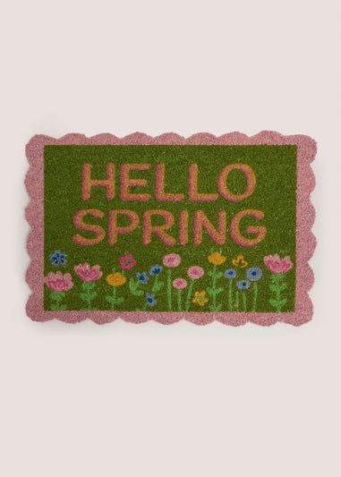 Hello Spring Doormat