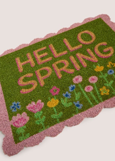 Hello Spring Doormat