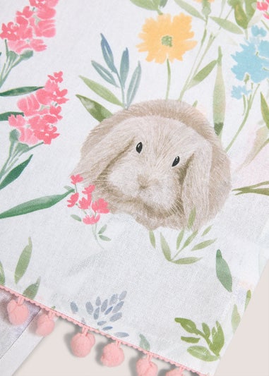 Multicolour Rabbit Table Runner