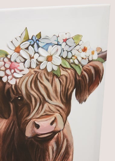 Highland Cow Canvas