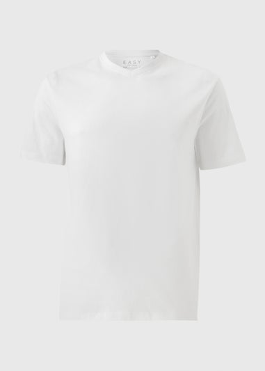 White Essential V-Neck T-Shirt