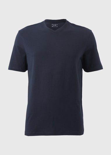 Navy Essential V-Neck T-Shirt