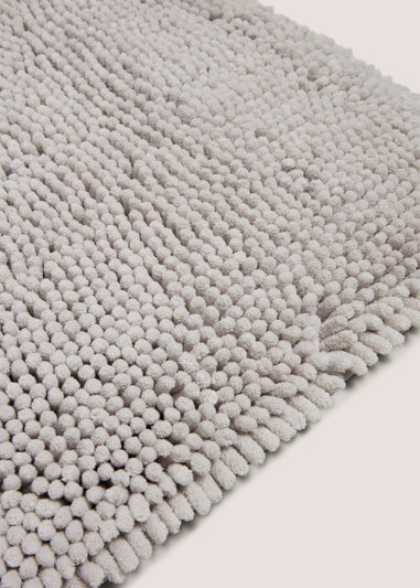 Greige Noodle Bathmat