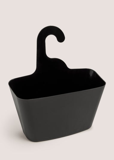 Black Plastic Shower Caddy