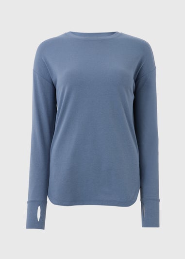 Souluxe Blue Long Sleeve Top