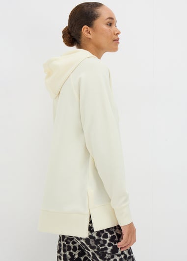 Souluxe Cream Longline Hoodie