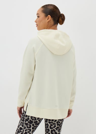 Souluxe Cream Longline Hoodie