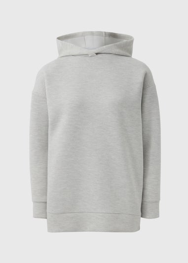 Souluxe Grey Scuba Hoodie