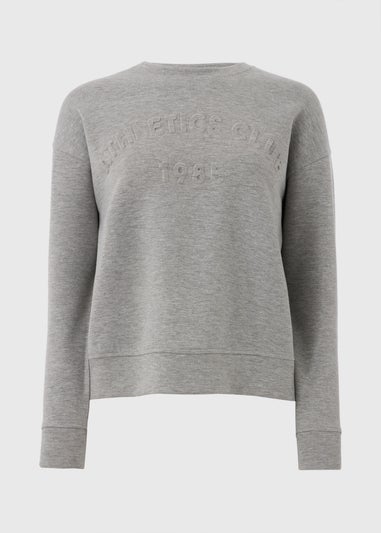 Souluxe Grey Athletics Club Sweatshirt