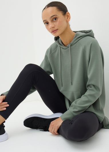 Souluxe Green Longline Hoodie