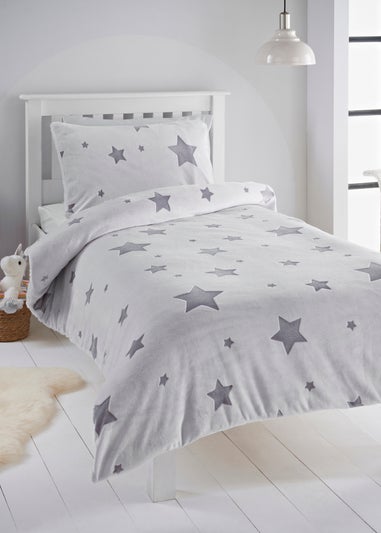 Grey Star Duvet Set