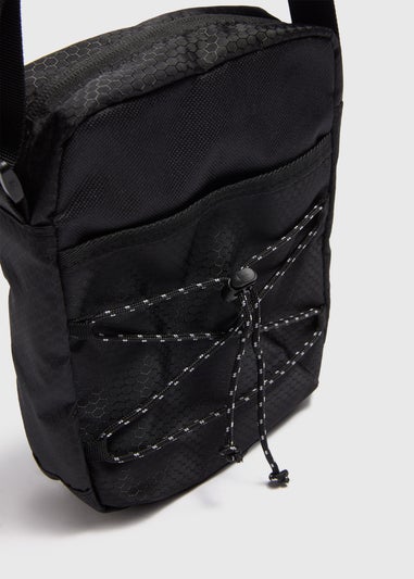 Black Sports Cross Body Bag