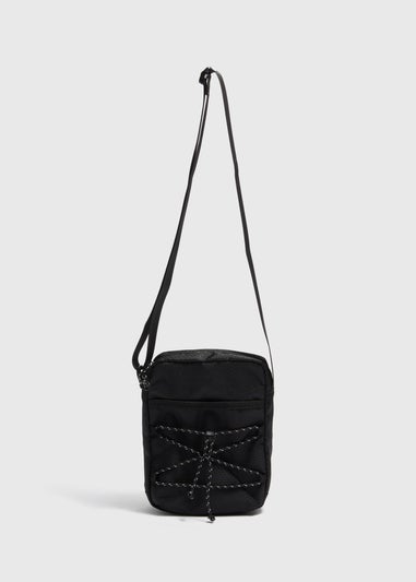 Black Sports Cross Body Bag