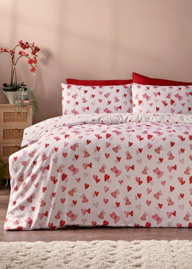 Red Hearts Duvet Set