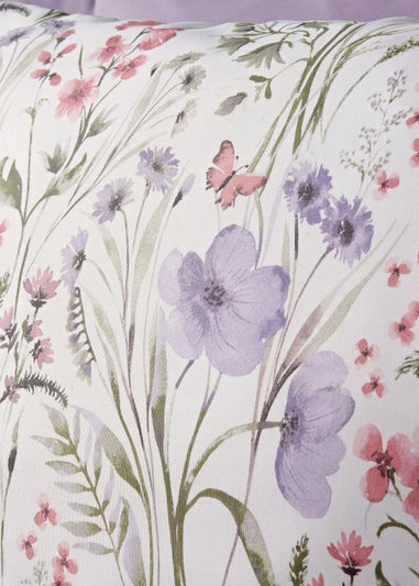 Lilac Flowers Duvet Set.