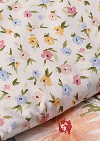 Multicolour Meadow Floral Duvet Set