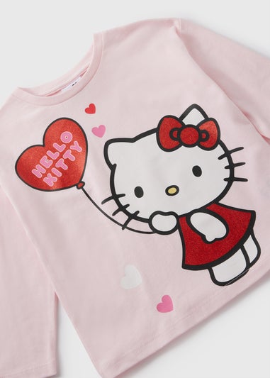 Hello Kitty Kids Pink Long Sleeved T-Shirt (1-7yrs)