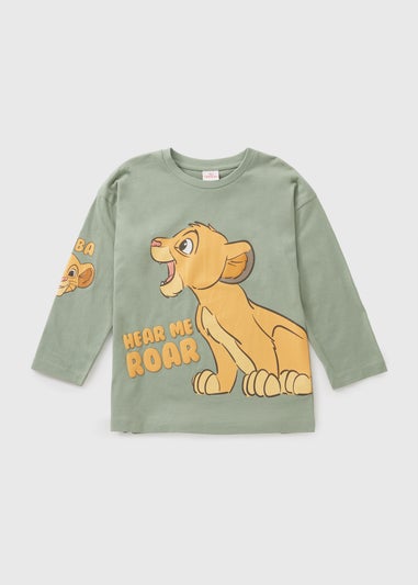 Disney Kids Khaki Simba Long Sleeve T-Shirt (1-7yrs)