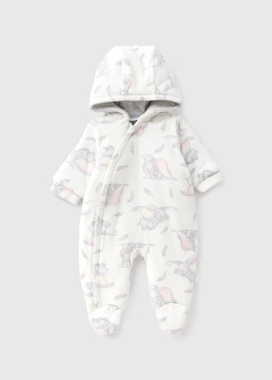 Disney Baby Cream Dumbo Pramsuit (Newborn-12mths)