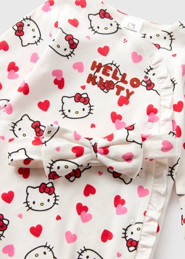 Hello Kitty Baby Cream Sleepsuit & Headband Set (Newborn-18mths)