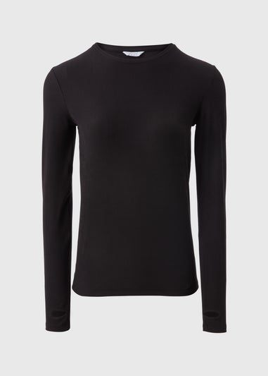 Souluxe Black Base Layer Long Sleeve T-Shirt