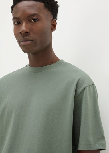 Green Oversized Heavyweight T-Shirt