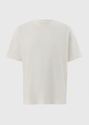 White Plain Slub T-Shirt